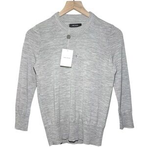 Isabel Marant Chris Pullover in Light Grey